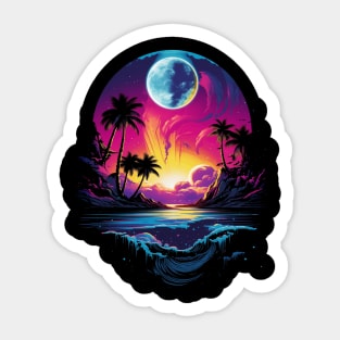 Alien Planet Sticker